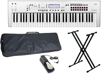 【美品】KORG コルグ KROSS 61鍵盤 シンセサイザー KORG KROSS2-61 MB （Super Matte Black） 61鍵盤 KROSS261